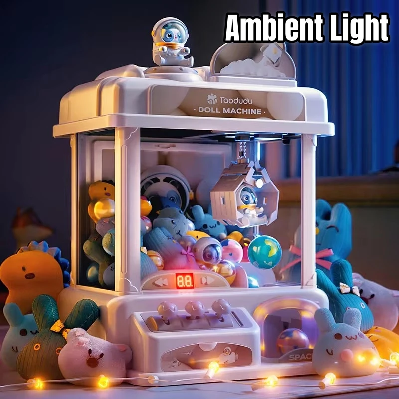 Kids Toys Vending Machine - 공간 미니 클로 아케이드 기계 장난감