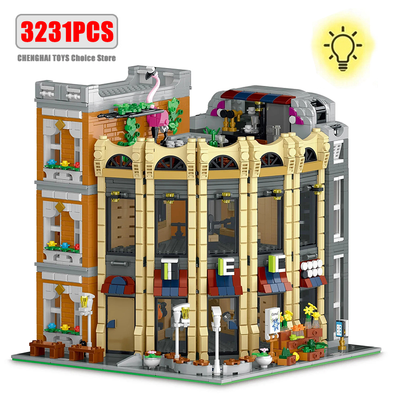 Kids Toys In Store - 3231PCS 창의적인 전문가용 MOC 라운드 코너