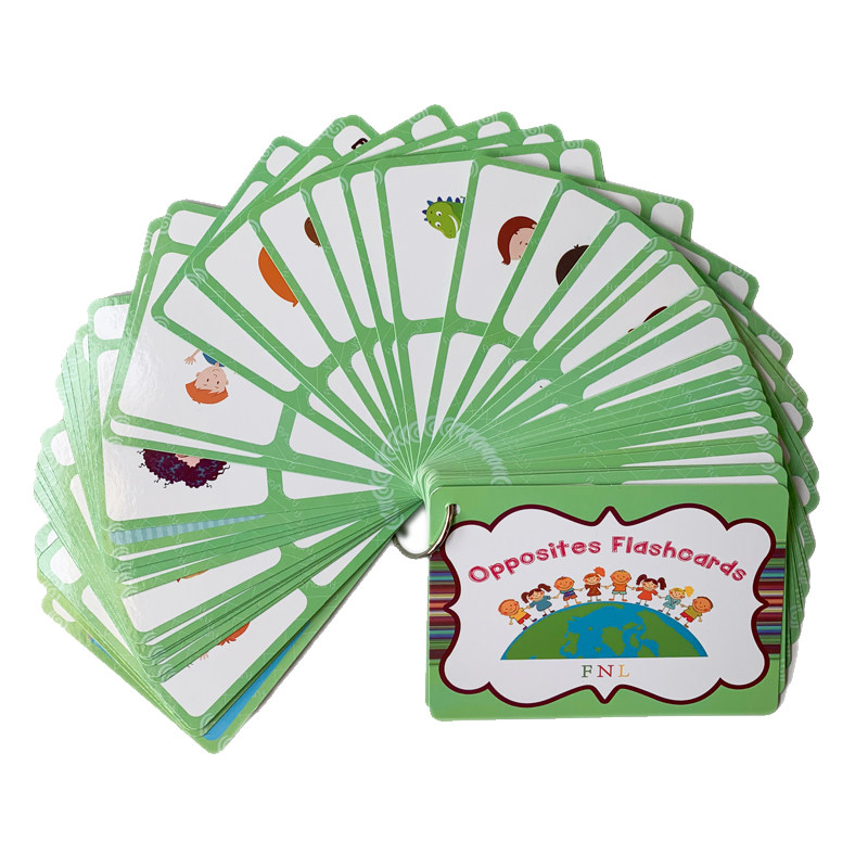 100가지 반대되는 단어 플래시 카드 영어 어휘 카드  - Kids Toys Usa 리뷰 및 가격