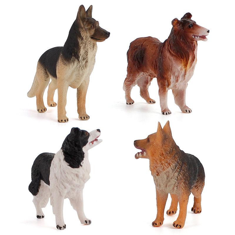 현실적인 애완 동물 동물 모델 어린이 독일 셰퍼드 개  - Kids Toys Dog 리뷰 및 가격