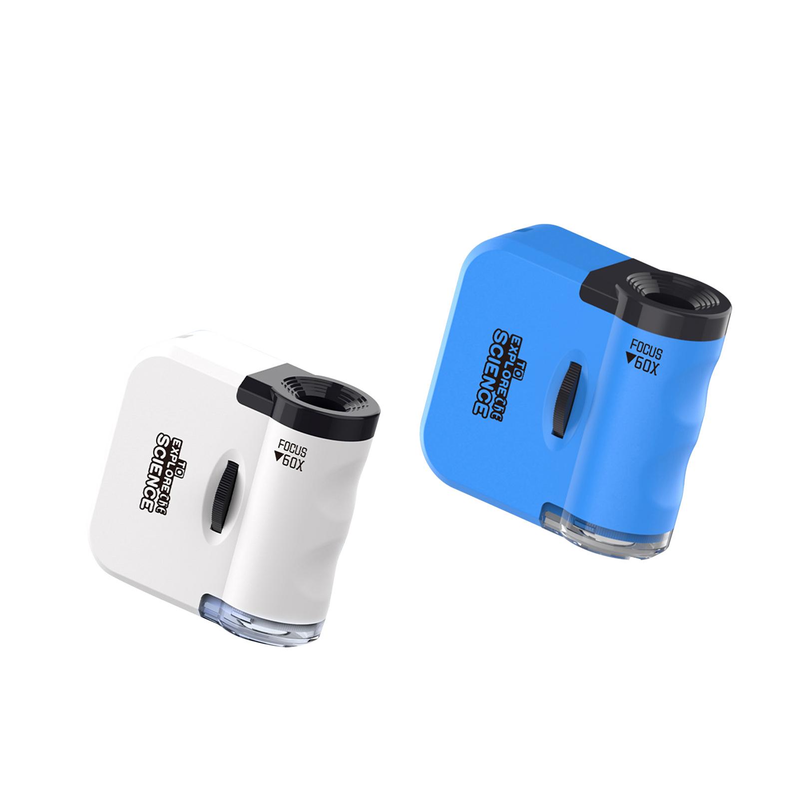 미니 장난감 현미경 휴대용 포켓 현미경 60x LED  - Microscope Kids Science 리뷰 및 가격