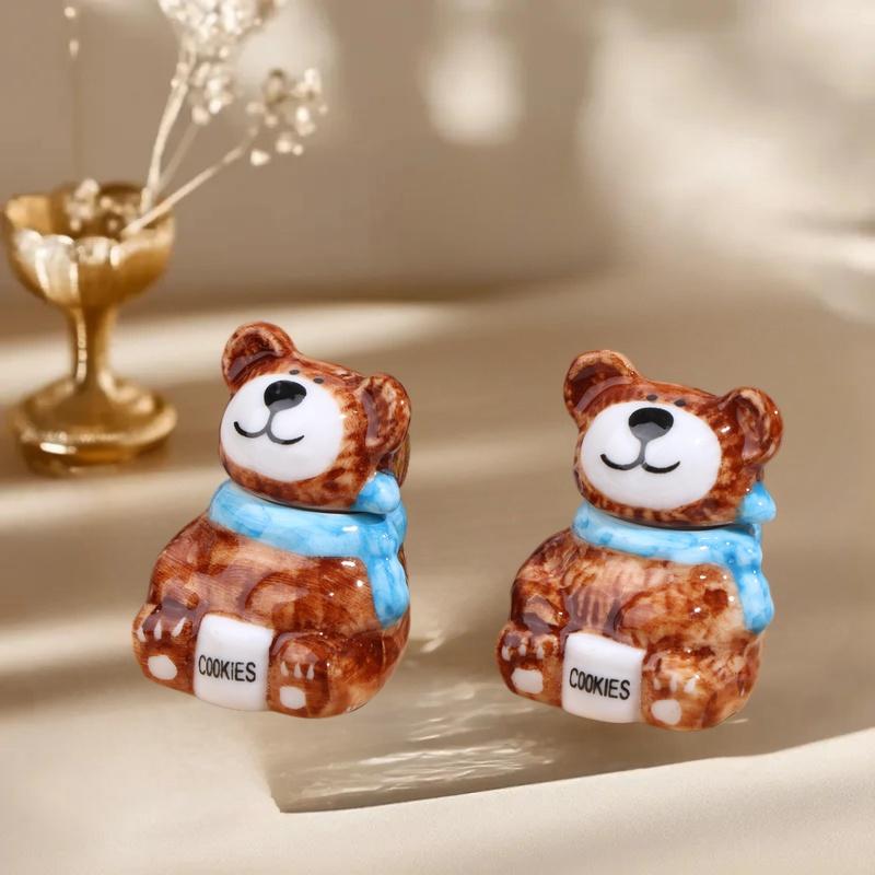 1/3세트 미니어처 인형의 집 도자기 곰 쿠키 및 사탕 - Dollhouse Furniture Set 리뷰 및 가격