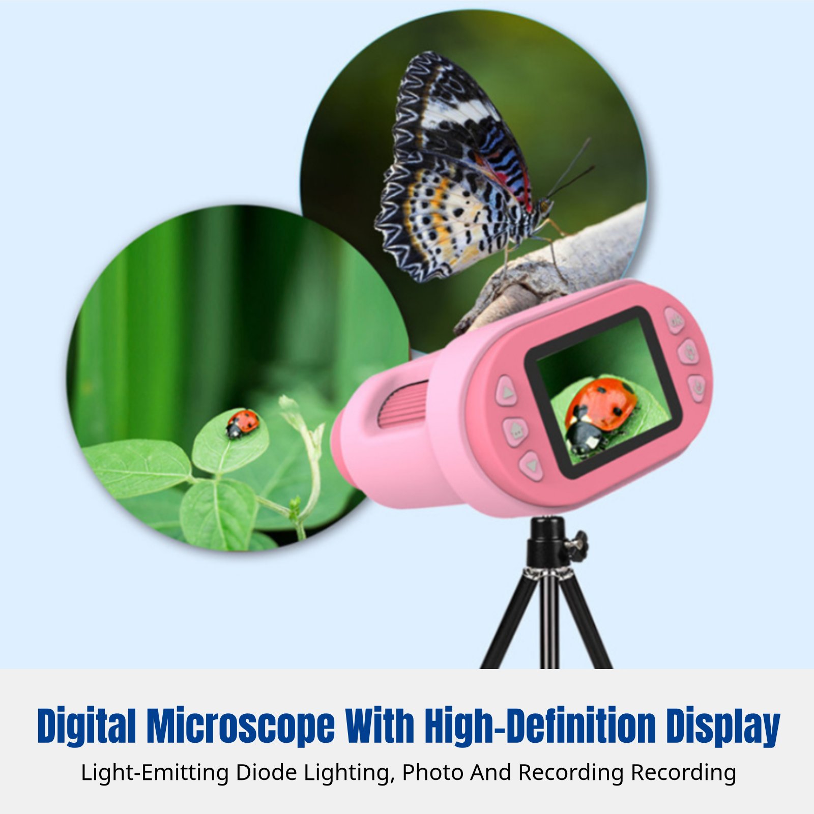 어린이 다기능 현미경 및 쌍안경, 휴대용 교육용 장난감 - Microscope Kids Science 리뷰 및 가격