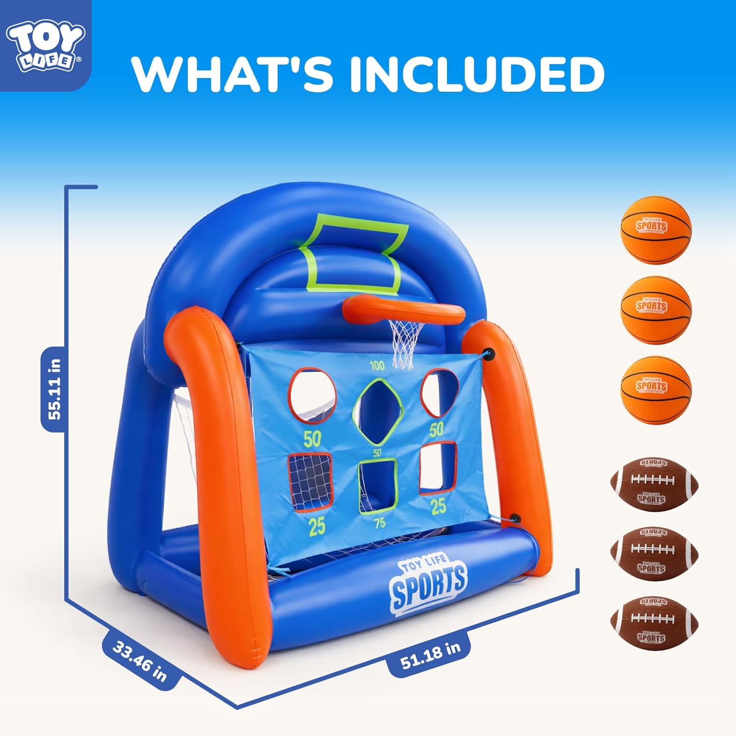 어린이 청소년 성인용 멀티 스포츠 수영장 게임용 풍선  - Kids' Toy 리뷰 및 가격