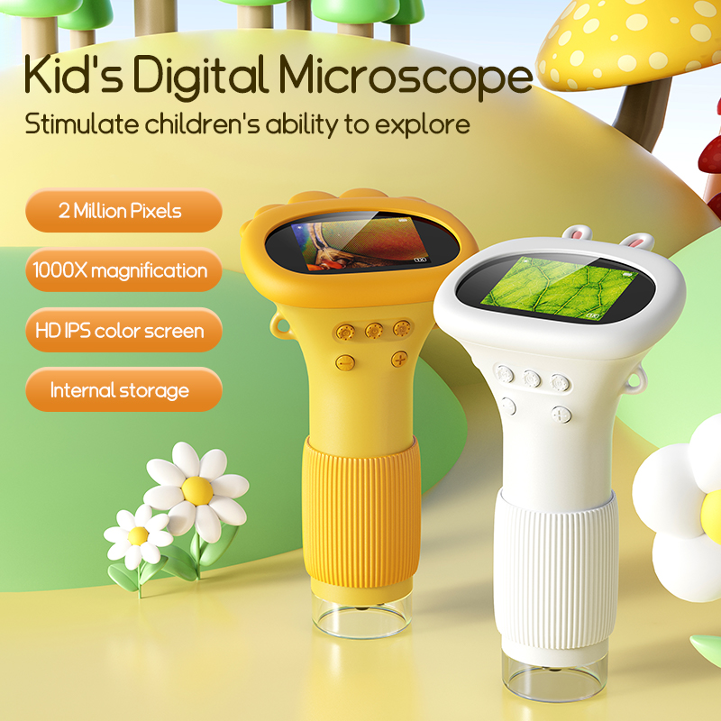 어린이용 2인치 포켓 미니 현미경, 8배율 디지털 현미 - Microscope Kids Science 리뷰 및 가격