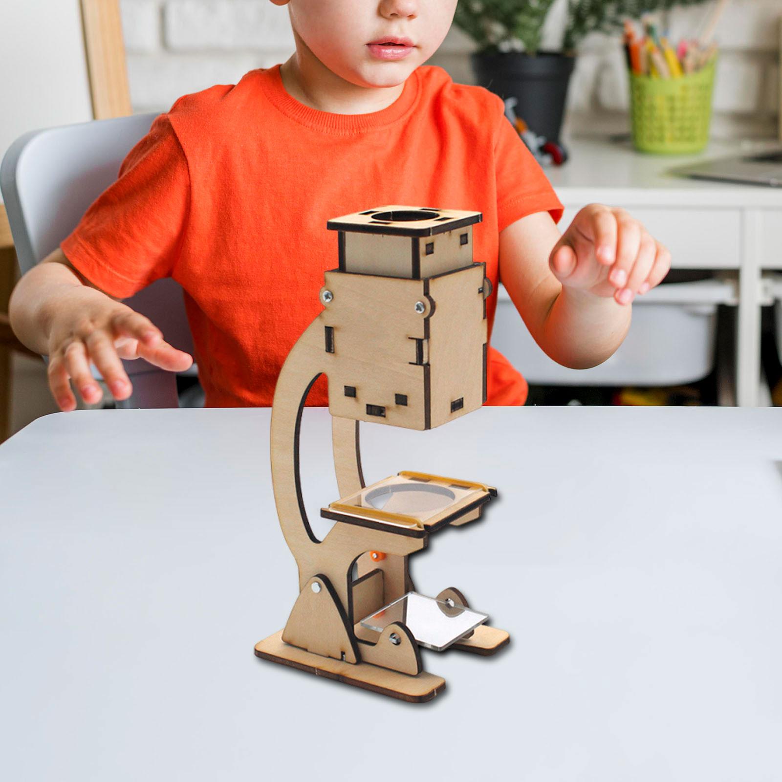 어린이 DIY 과학 키트 기술 도구 개발 장난감 조립  - Microscope Kids Science 리뷰 및 가격