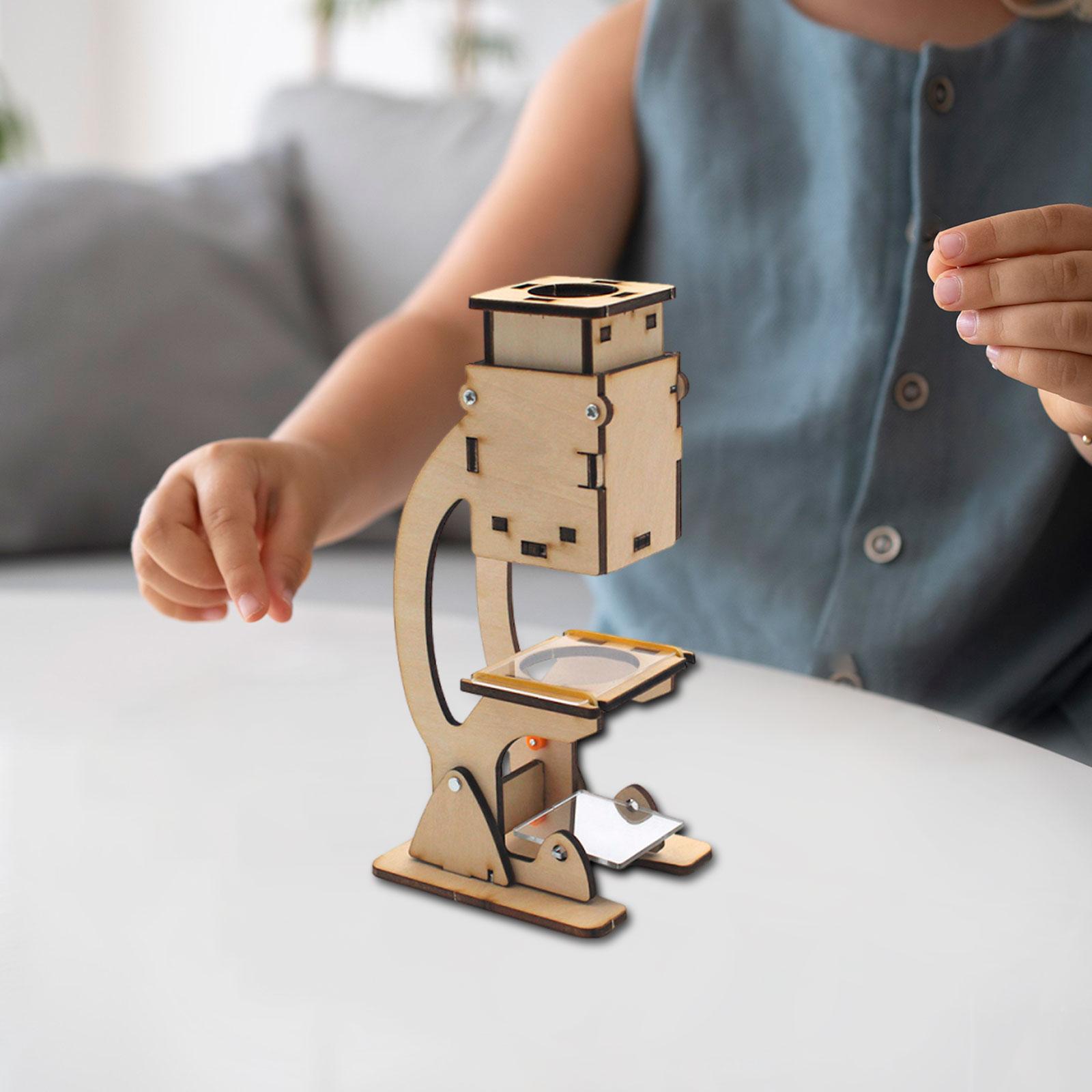 어린이 DIY 과학 키트 기술 도구 개발 장난감 조립  - Microscope Kids Science 리뷰 및 가격