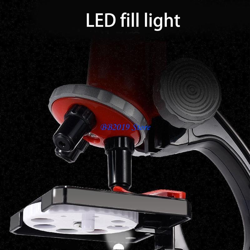 Q0KB LED 어린이 현미경 장난감 세트 학생 초보자 - Microscope Kids Science 리뷰 및 가격