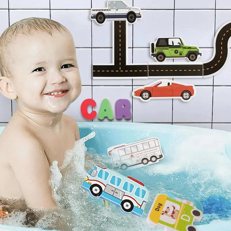 아기 목욕 장난감 알파벳 숫자 교통 인지 플로팅 폼 E - Bath Letter Number Foam 리뷰 및 가격