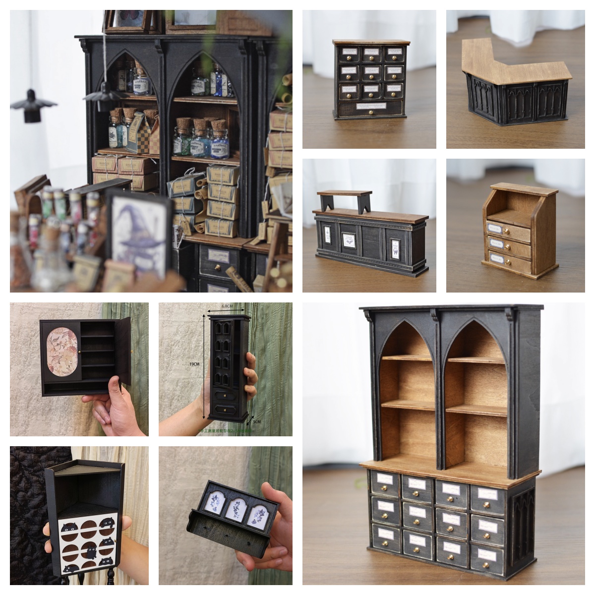 인형의 집 가구 세트 DIY 키트 또는 완제품 |    - Dollhouse Furniture Set 리뷰 및 가격