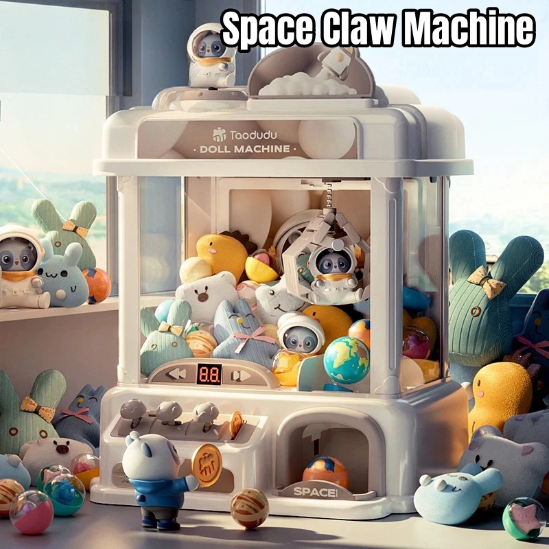 공간 미니 클로 아케이드 기계 장난감 소녀를위한 동전  - Kids Toys Vending Machine 리뷰 및 가격