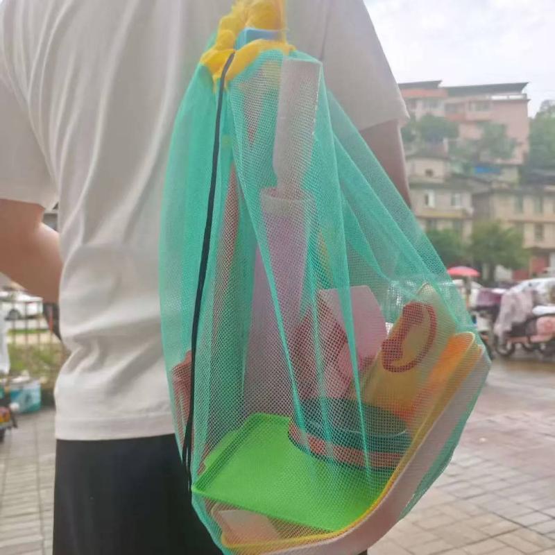 대용량 휴대용 메쉬 비치 수납 가방 통기성 접이식 1개 - Kids' Toy 리뷰 및 가격
