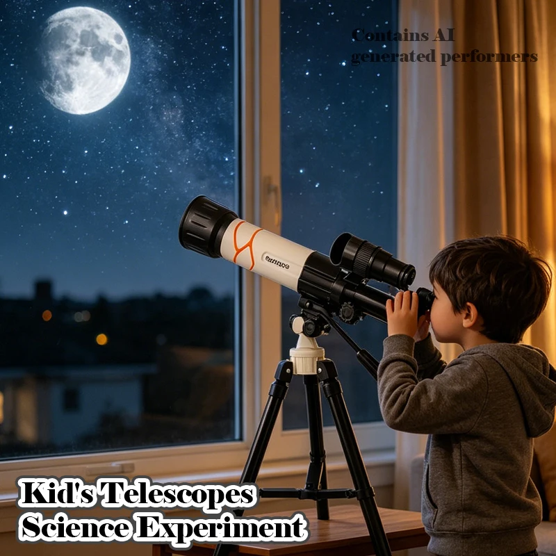 어린이 망원경 40X 과학 실험 단안 교육 과학 교육  - Microscope Kids Science 리뷰 및 가격