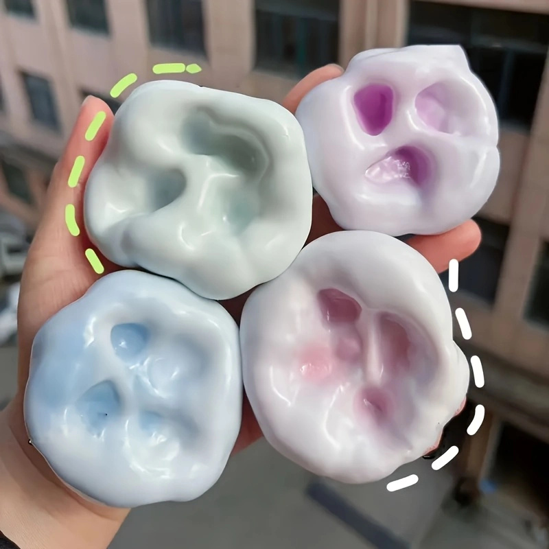 새로운 스퀴시 플루이드 아이스 스킨 젤리볼 스퀴즈 토이 - Kids' Toy 리뷰 및 가격