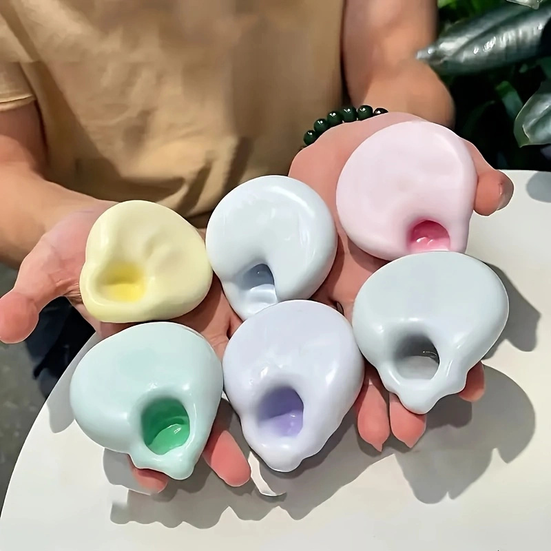 새로운 스퀴시 플루이드 아이스 스킨 젤리볼 스퀴즈 토이 - Kids' Toy 리뷰 및 가격