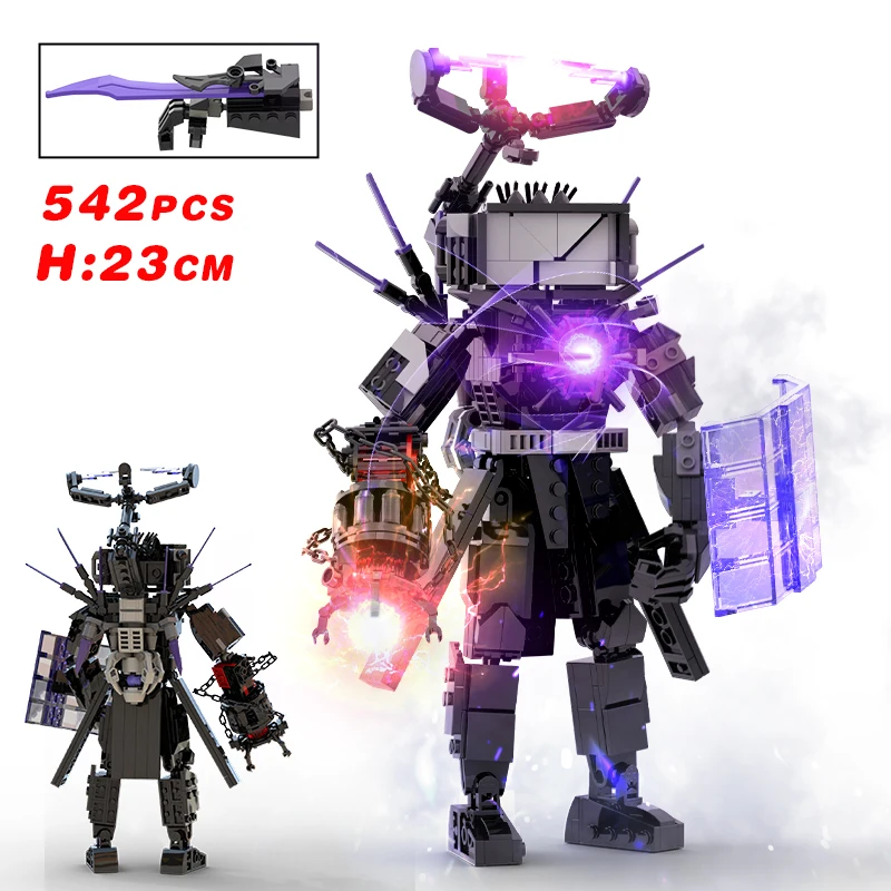 뜨거운 Skibidi 화장실 거대한 타이탄 TV 왕 업 - Kids Xmas Toys Ideas 리뷰 및 가격