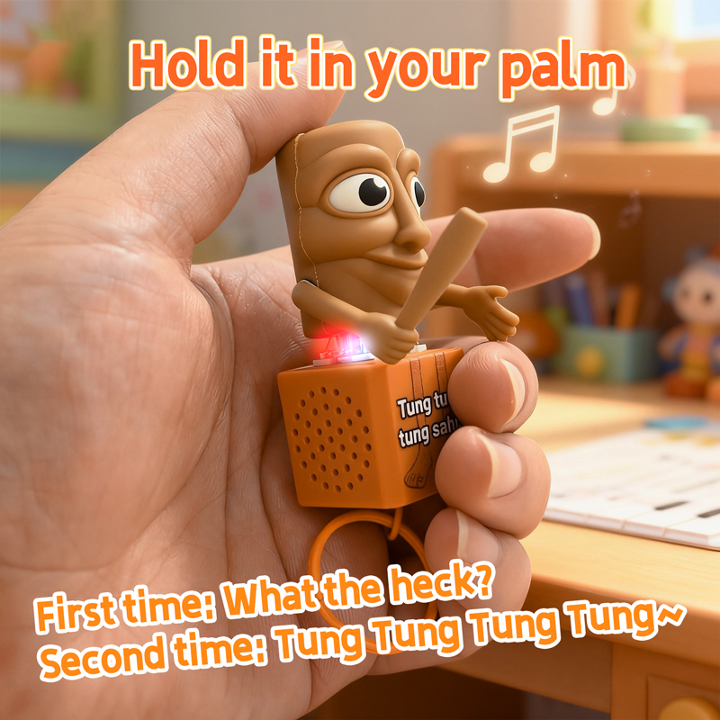 새로운 Tung Tung Tung Sahur 키 체인  - Kids Toys Usa 리뷰 및 가격
