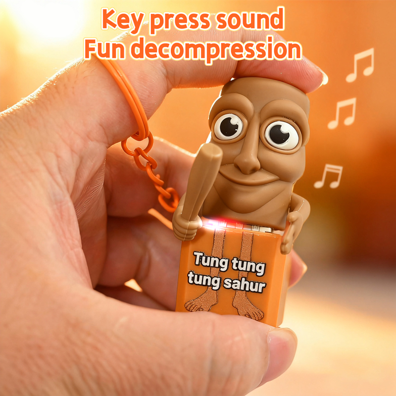 새로운 Tung Tung Tung Sahur 키 체인  - Kids Toys Usa 리뷰 및 가격