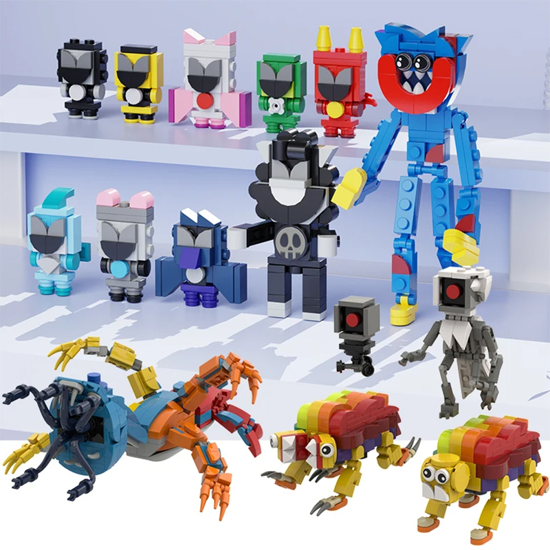 새로운 미소 동물 Poppi 액션 피규어 빌딩 블록 세 - Kids Xmas Toys Ideas 리뷰 및 가격