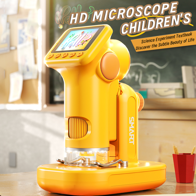 1600X 휴대용 현미경 2인치 화면 어린이 확대경 렌 - Microscope Kids Science 리뷰 및 가격