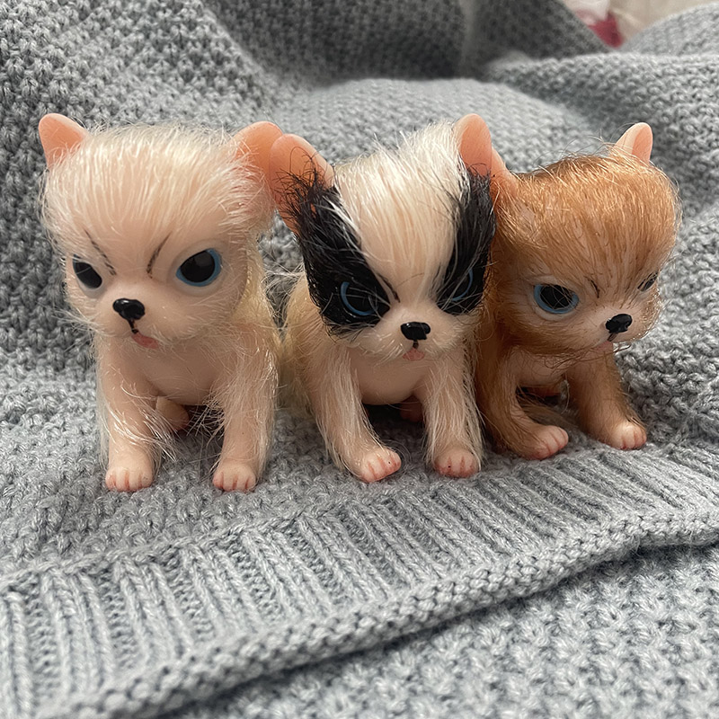 5인치 전신 실리콘 귀여운 미니 동물 치와와 강아지 인 - Kids Toys Dog 리뷰 및 가격