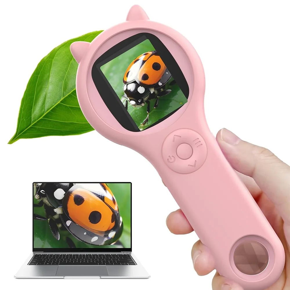 어린이 현미경 휴대용 핸드헬드 확대 디지털 현미경 어린 - Microscope Kids Science 리뷰 및 가격