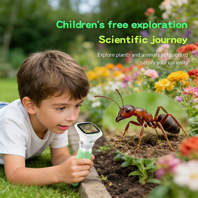 어린이 휴대용 디지털 현미경 1000배율 2.4인치 화 - Microscope Kids Science 리뷰 및 가격