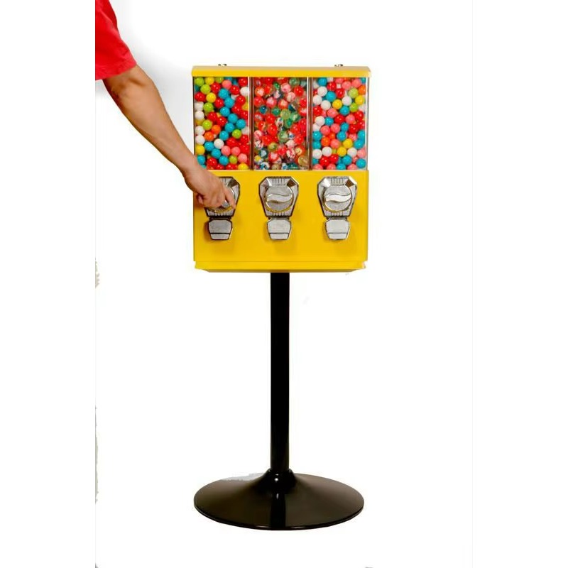 2025년형 공장제 트리플 헤드 3 in 1 껌볼 자판 - Kids Toys Vending Machine 리뷰 및 가격
