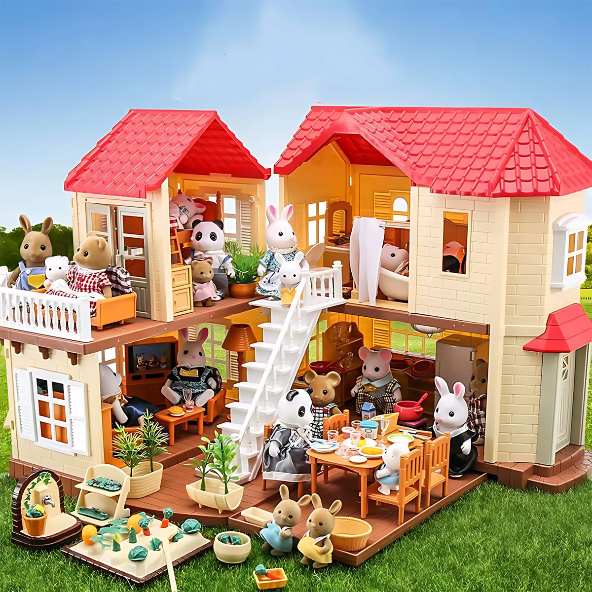 미니어처 가구 1:12 인형 집 주방 거실 침실 세트  - Dollhouse Furniture Set 리뷰 및 가격