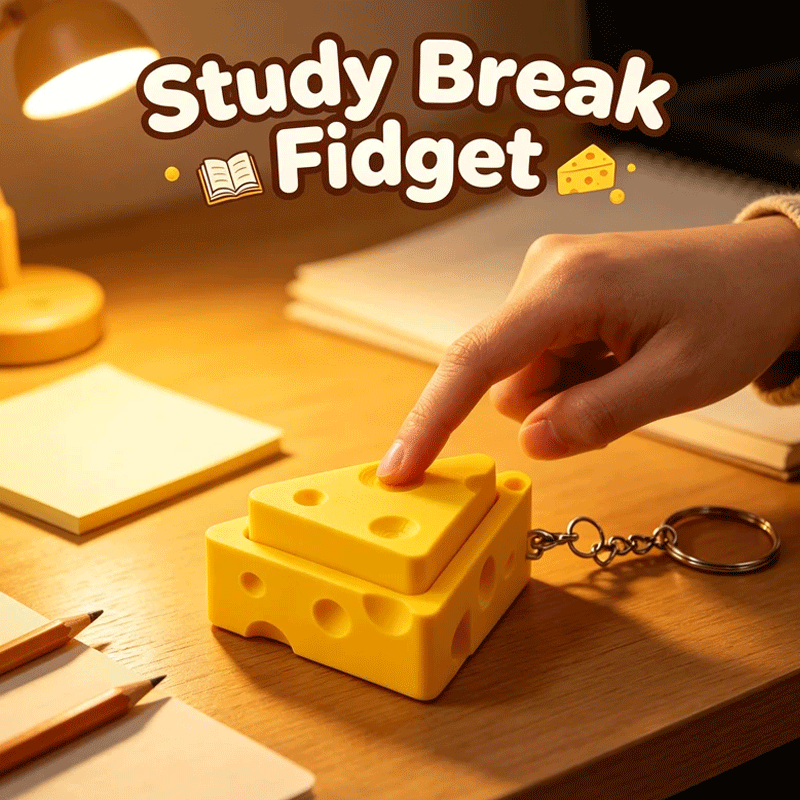 재미있는 치즈 키체인 키보드 스트레스 해소 피젯 버튼  - Kids Toys Usa 리뷰 및 가격